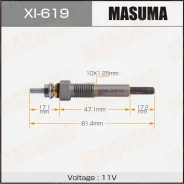����� ����������� Masuma (4JG2), ���. XI-619 XI619 ����