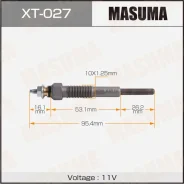 ����� ����������� Masuma (1HZ / 1HDT), ���. XT-027 XT027 ����