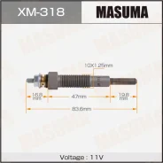 ����� ����������� Masuma (4D56), ���. XM-318 XM318 ����