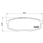 ������� ��������� Toyota LAND Cruiser 200 07- 4.0-5.7/4.5 Diesel ����. Brembo P83098 P83098 ����