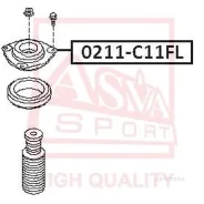 ����� ��������� ������������ ����� Nissan Tiida C11 2005-) ASVA 0211C11FL ASVA 0211C11FL 0211C11FL ����