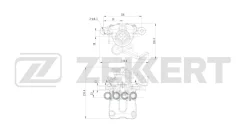 ��������� ������� ������ ����� Honda Civic VIII IX 05- Zekkert ���. bs-8350 BS8350 ����