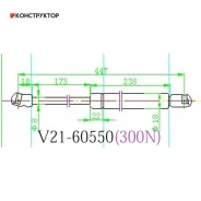 ����������� ������ JETT V21-60550 JETT V2160550 V2160550 ����