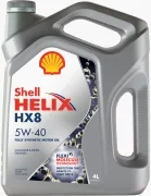Shell Helix HX8. 5W-40, �������������, 4��. ����
