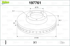 ���� ��������� 197761 Valeo 197761 ����