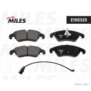 ������� ��������� AUDI A6/Allroad/S6/A7 (1LA/1LJ) 10- ���. SemiMetallic Miles E100320 Miles E100320 E100320 ����