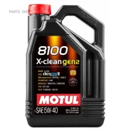 Motul 8100 X-Clean Gen2