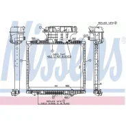 �������� ������� ����������! �������/�������� 765x920x40 MAN TG-A ��. D28. 02 Nissens 62875 Nissens 62875 62875 ����