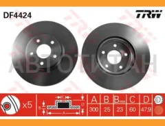 ���� ��������� �������� FORD Focus II-III (�����-�����) 300�� DF4424 DF4424 ����