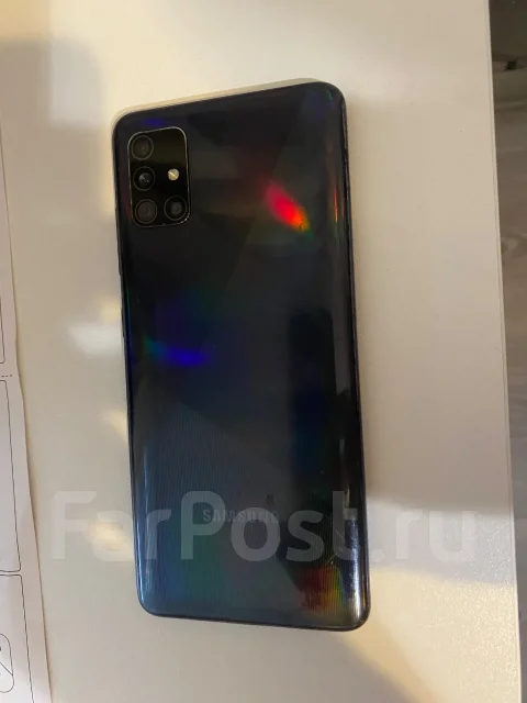 Samsung Galaxy A51. �/�, 64 ��, ������, 3G, 4G LTE, NFC, eSIM, ������� ������� ����