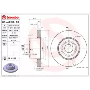���� ����. ���. ����. [297x25] 5 ���. Brembo 09A22911 09A22911 ����