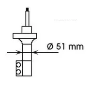 ����������� ������ GAS L KYB 334046 334046 ����