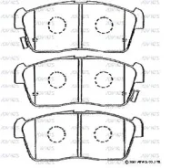 �������� ��������� ������� Advics �������� (F) Suzuki Swift HT51 / HT81 (01-05), Ignis FF21S, Daihatsu YRV M200 (00-05), Storia M100 (01-04), Copen L8...
