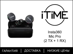 �������� Insta360 Mic Pro (2 TX + 1 RX) �������� iTime ����