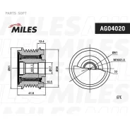 ����� ���������� ���� AUDI A4/A5/VW 1.8i-2.0i 07 Miles AG04020 Miles AG04020 AG04020 ����