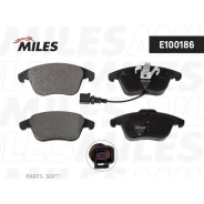 ������� ��������� AUDI Q3 11-/VW Sharan 10-/Tiguan 07- ���. SemiMetallic Miles E100186 Miles E100186 E100186 ����