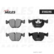 ������� ��������� BMW E38/E39/X5 3.0/4.4 ���. SemiMetallic Miles E100246 Miles E100246 E100246 ����