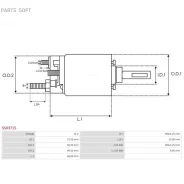 ���� ����������� AS-PL: S0043, S0047, S0127, Bosch: 0001208211, 0001218003, 0001218012 AS SS0371S ����