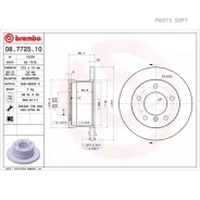 ��������� ����� (2D0615601A, 5104562AA, 9024230112, 9024230312, 9024230712, A902 Brembo 08772510 ����
