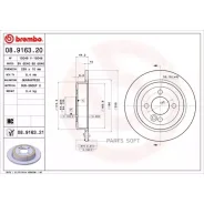 ��������� ����� (34216774987) Brembo 08916321 ����