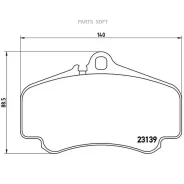 ������� ��������� ��������, �������� Porsche 911 (Brembo P65011 ����