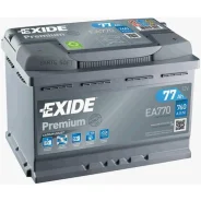 ��� Exide Premium 77A/� (EA770) (-/+) 12V 760A EN 278x175x190 EA770 Exide EA770 ����