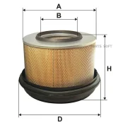 ������ ��������� Mercedes 1026, 1626, 1632, 1926, 1932, 2226, 2232, 2632 Filtron AM423 ����