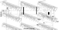 ����������� �������� ����� GAS. TWIN TUBE 51606-SNL-T04 Honda Civic 4D FD1 [JP] 03110001FL ����