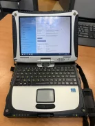 Panasonic Toughbook CF-19. 10.4", 2,7����, ��� 8 ��, ���� 512���, WiFi: 1, Bluetooth: 1, ����������� �� 8��. ����