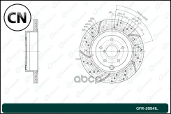 ���� ��������� ��������������� ����� Gbrake GFR20941L GFR20941L ����