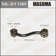 ������ ������������� (����) rear Nissan JUKE 2010- RH Masuma ML9119R, ������ ������ ML9119R ����