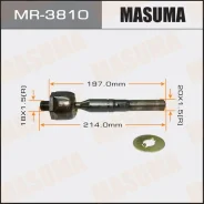 ���� ������� Toyota-Lexus Land Cruiser (J100) 98-02; Lexus LX 98-02 Masuma Masuma MR3810 MR3810 ����