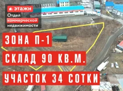 ������� ������ � � �������� 34 ���. (���� �-1) � �� �����������. 3400��&sup2;, ����� ������ 35, �-� ���, 1/1 ���� ����