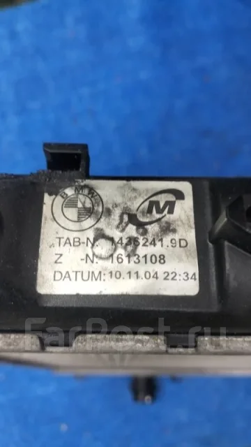 �������� BMW Z4 2004 17119071518 E85 M54B30 17119071518 ����