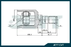 ���� ���������� JETT V40-7018 JETT ���. V40-7018 V407018 ����