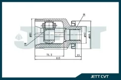 ���� ���������� JETT V40-7024 JETT ���. V40-7024 V407024 ����