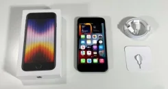 Apple iPhone SE 2022. �����, 64 ��, ������, 3G, 4G LTE, 5G, NFC, eSIM, ������� �������, ������������ ������� ����