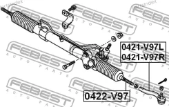 ���������� ������� ������ 4422A038 Mitsubishi Pajero/Montero V80,90# 2006.09-2021.03 [EUR] 0421V97R ����