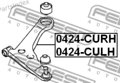 ����� �������� ����� MR961391 Mitsubishi Airtrek/Outlander CU2-5W 2001.11-2008.12 [GE] 0424CULH ����