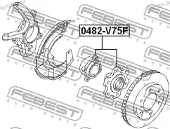 ������� �������� 3880A024 Mitsubishi Pajero/Montero V80,90# 2006.09-2021.03 [EUR] 0482V75F ����