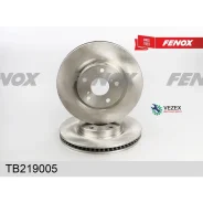 ���� ��������� �������� 296*49.2*28�� 5 �������. ������������� Toyota Auris (E18) 12-18 Camry (V Fenox TB219005 TB219005 ����