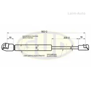 ����������� ��������� ����������� ��������� VW BORA Variant (1J6) 05/99- 500N L=502/205MM GGS020541 ����