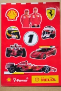 ����� ������� Shell Ferrari F1 2008 (���������, �����) ����