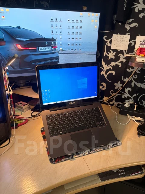 Asus ZenBook. 13", 2,7����, ��� 8 ��, ���� 256���, WiFi: 1, Bluetooth: 1, ����������� �� 4��. ����