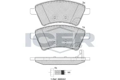 ������� ��������� �������� ������, FIAT:Sedici 06.06-, Suzuki:SX4 06.06- Icer 181758700 181758700 ����