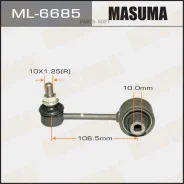 ������ ������������� (����) Masuma rear Subaru Forester / SH5 Masuma ML6685, ������ ML6685 ����