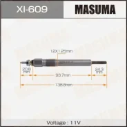 ����� ����������� Masuma PI- 49 /4JA1, 41B1 (1/10/100) XI-609 XI609 ����
