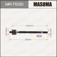 ���� ������� Masuma MRT530 Toyota Passo / KGC10, KGC30, NGC30, M700A 05 MRT530 ����