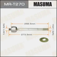 ���� ������� Masuma MRT270 Toyota MARK X / GRX120 0409 MRT270 ����