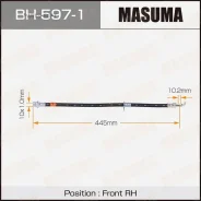 ����� ��������� Toyota LAND Cruiser/LX570 09- ����. Masuma BH5971 BH5971 ����